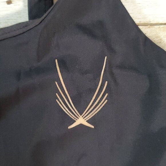 Lucas Hugh London Black Performance Cross Back Tank Size XS Extra Small - Picture 4 of 9